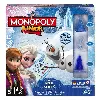 jeu hasbro - monopoly junior la reine des neiges
