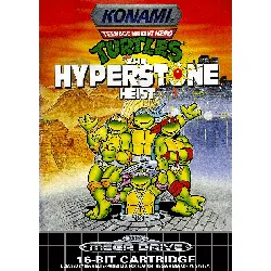 jeu megadrive turtles ninja the hyper stone heist