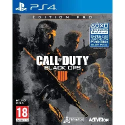 jeu ps4 call of duty black ops 4 iiii edition pro