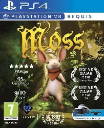 jeu ps4 moss vr