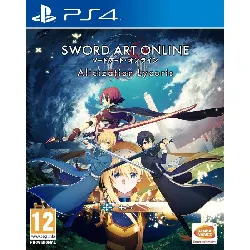 jeu ps4 sword art online alicization lycoris