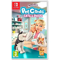 jeu switch my universe - pet clinic cats & dogs