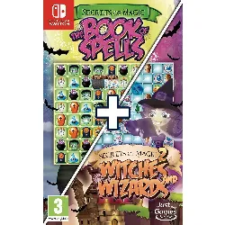 jeu switch secrets of magic - the book spells witches + witches and wizards