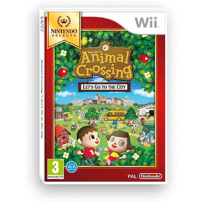 Jeu Wii Animal Crossing Let's Go To The City