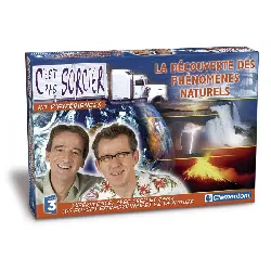 jeux clementoni - c'est pas sorcier kit d'expériences , la découverte des phénomènes naturels