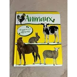 livre animaux regarde et apprends