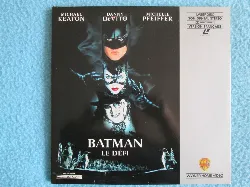 livre batman le défi - laserdisc video