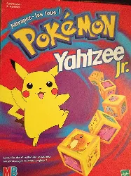 livre jeu pokémon yahtzee jr