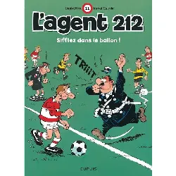 livre l'agent 212 tome 11 sifflez dans le ballon