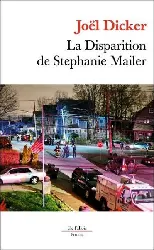 livre la disparition de stephanie mailer