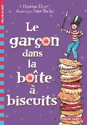 livre le garçon dans la boîte biscuits