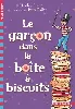 livre le garçon dans la boîte biscuits