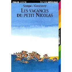 livre les vacances du petit nicolas
