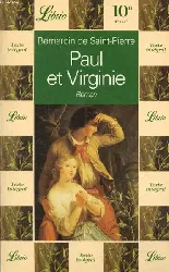 livre paul et virginie