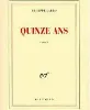 livre quinze ans