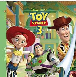 livre toy story 3, disney presente