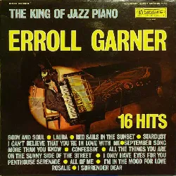 vinyle erroll garner the king of jazz piano 16 hits (vinyl)