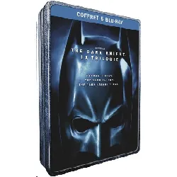 blu-ray coffret the dark knight la trilogie (steelbook)