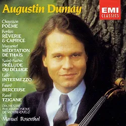cd augustin dumay, manuel rosenthal, orchestre philharmonique de monte-carlo chausson* berlioz* massenet* saint-saã«ns* lalo* faur