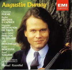 cd augustin dumay, manuel rosenthal, orchestre philharmonique de monte - carlo - chausson / berlioz / massenet / saint - saëns / l