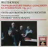 cd beethoven / oistrach . rostropovich . richter - berliner philharmoniker - herbert von karajan - tripelkonzert - triple concerto