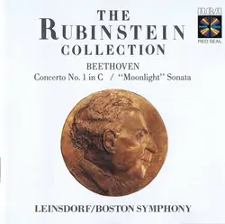 cd beethoven, rubinstein, leinsdorf / boston symphony - concerto no.1 in c /  (1987)