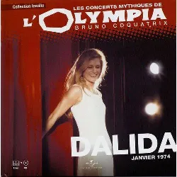 cd dalida les concert mytiques de l'olympia janvier 1974 livre