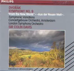 cd dvorák, concertgebouw orchestra, amsterdam, london symphony orchestra, sir colin davis - symphony no. 9 · symphonic variations 