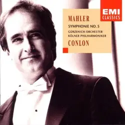 cd gustav mahler, gürzenich - orchester kölner philharmoniker, james conlon - symphonie no.5 (1995)