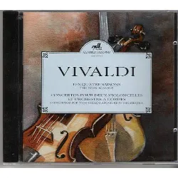 cd les quatre saisons concertos pour deux violoncelles et orchestre ã  cordes 1994