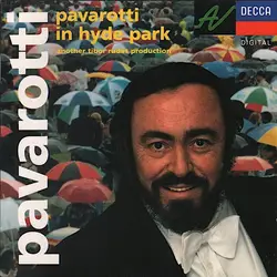 cd luciano pavarotti - pavarotti in hyde park (1992)