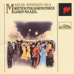 cd mahler* lorin maazel, wiener philharmoniker symphony 5