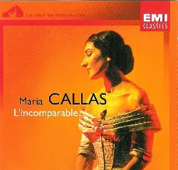 cd maria callas l&#x27;incomparable (2002, cd)