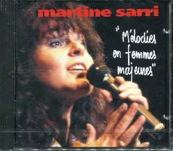 cd martine sarri mélodies en femmes majeures (1992, cd)