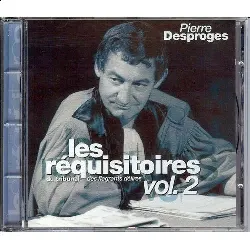 cd pierre desproges les requisitoires vol.2 8 titres album 1993
