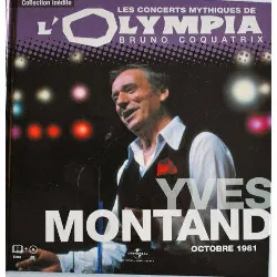 cd yves montand les concert mytiques de l'olympia octobre 1981 livre