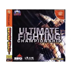 jeu dreamcast ultimate fighting championchip t-1241m