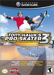 jeu gamecube tony hawk's pro skater 3
