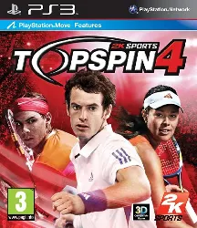 jeu ps3 top spin 4 game (move compatible)