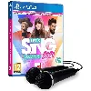 jeu ps4 let's sing 2020 hits français et internationaux avec 2 microphones