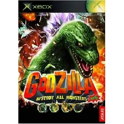 jeu xbox godzilla - destroy all monsters melee