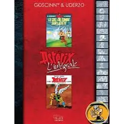 livre bd double astérix le gaulois/la serpe d'or- france loisirs collection l'intégrale
