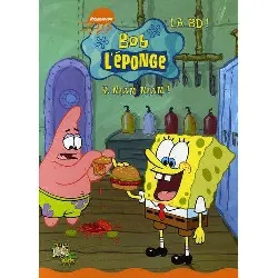 livre bob l'éponge la bd tome 4 miam