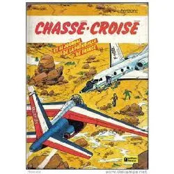 livre chassé-croisé. scénario et journal de la patrouille france