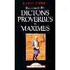 livre dictionnaire des dictons proverbes et maximes