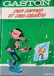 livre gaston tome 6 des gaffes et dégâts