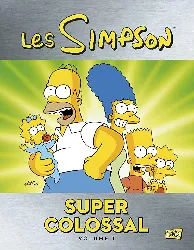 livre les simpson super colossal