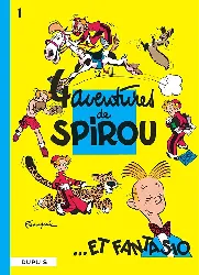 livre spirou et fantasio tome 1 quatre aventures de