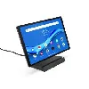 tablette lenovo pack m10+ tb-x606f 10.3'' 128go wifi grise station d'accueil folio
