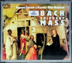 cd bach, gabrieli consort & players, paul mccreesh - epiphany mass (1998)